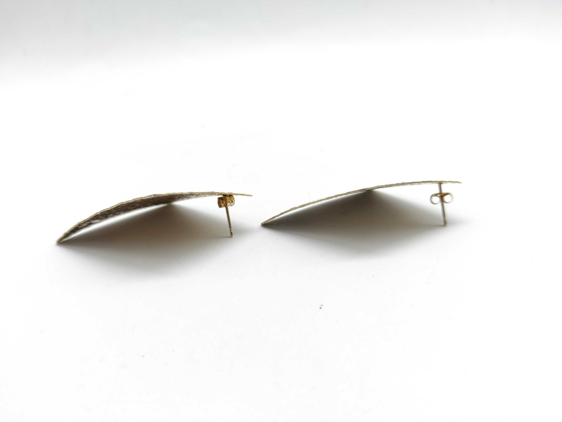 agete K10/SV 6.7g Earrings 