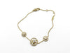 Dior Rose des Vents Diamond Shell Bracelet in Yellow Gold and Au750, 3.9g 