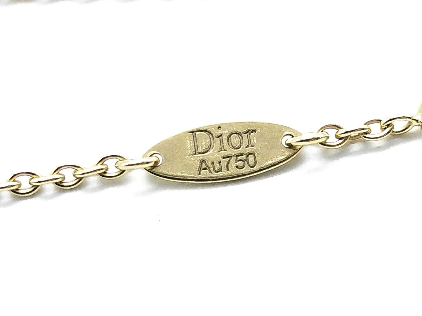 Dior Rose des Vents Diamond Shell Bracelet in Yellow Gold and Au750, 3.9g 