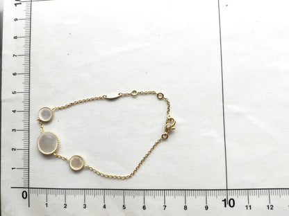 Dior Rose des Vents Diamond Shell Bracelet in Yellow Gold and Au750, 3.9g 