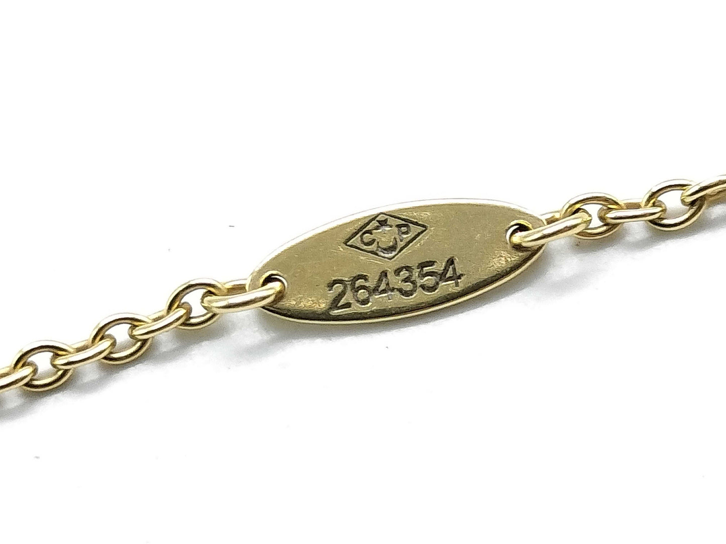 Dior Rose des Vents Diamond Shell Bracelet in Yellow Gold and Au750, 3.9g 