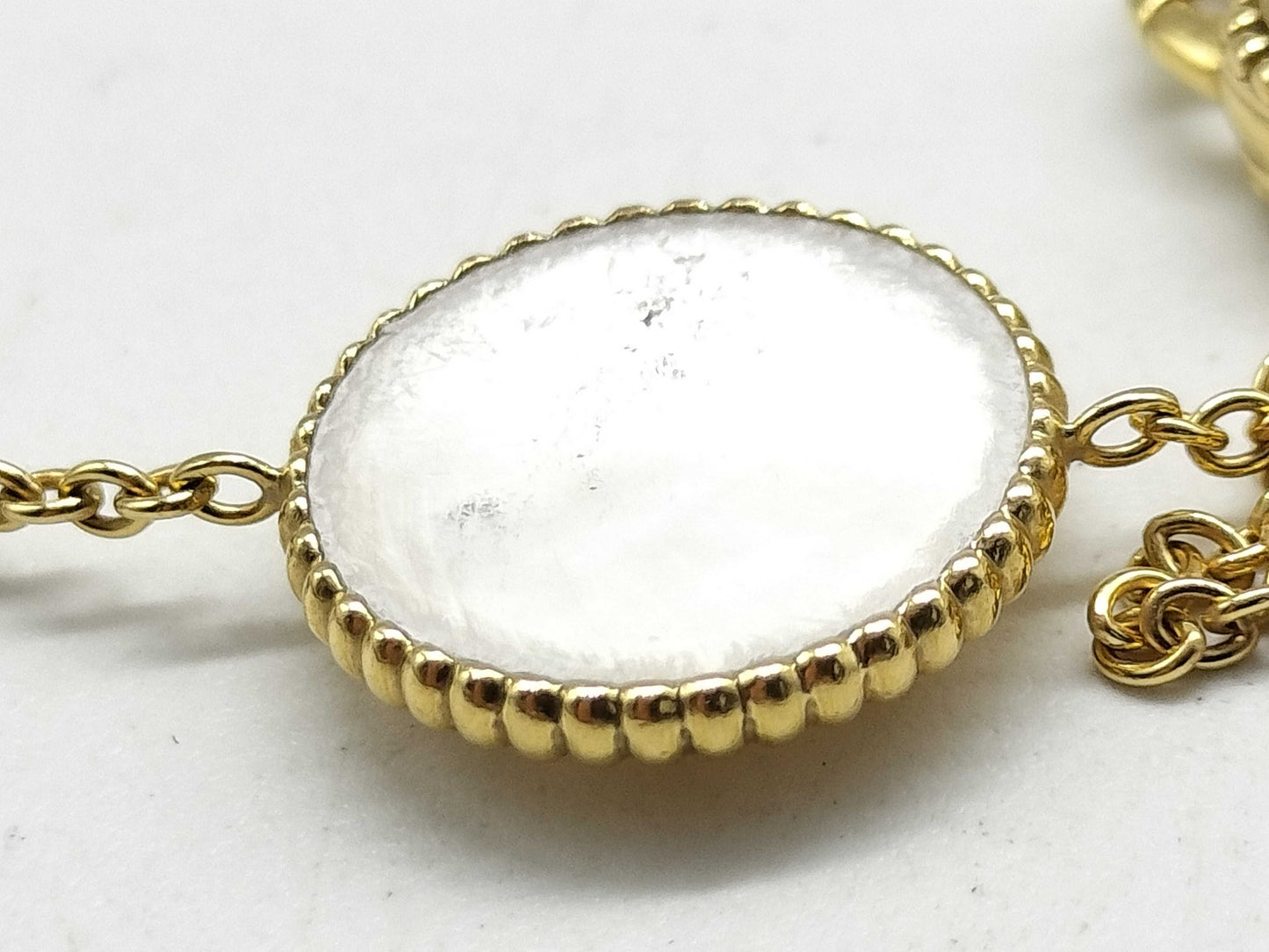 Dior Rose des Vents Diamond Shell Bracelet in Yellow Gold and Au750, 3.9g 