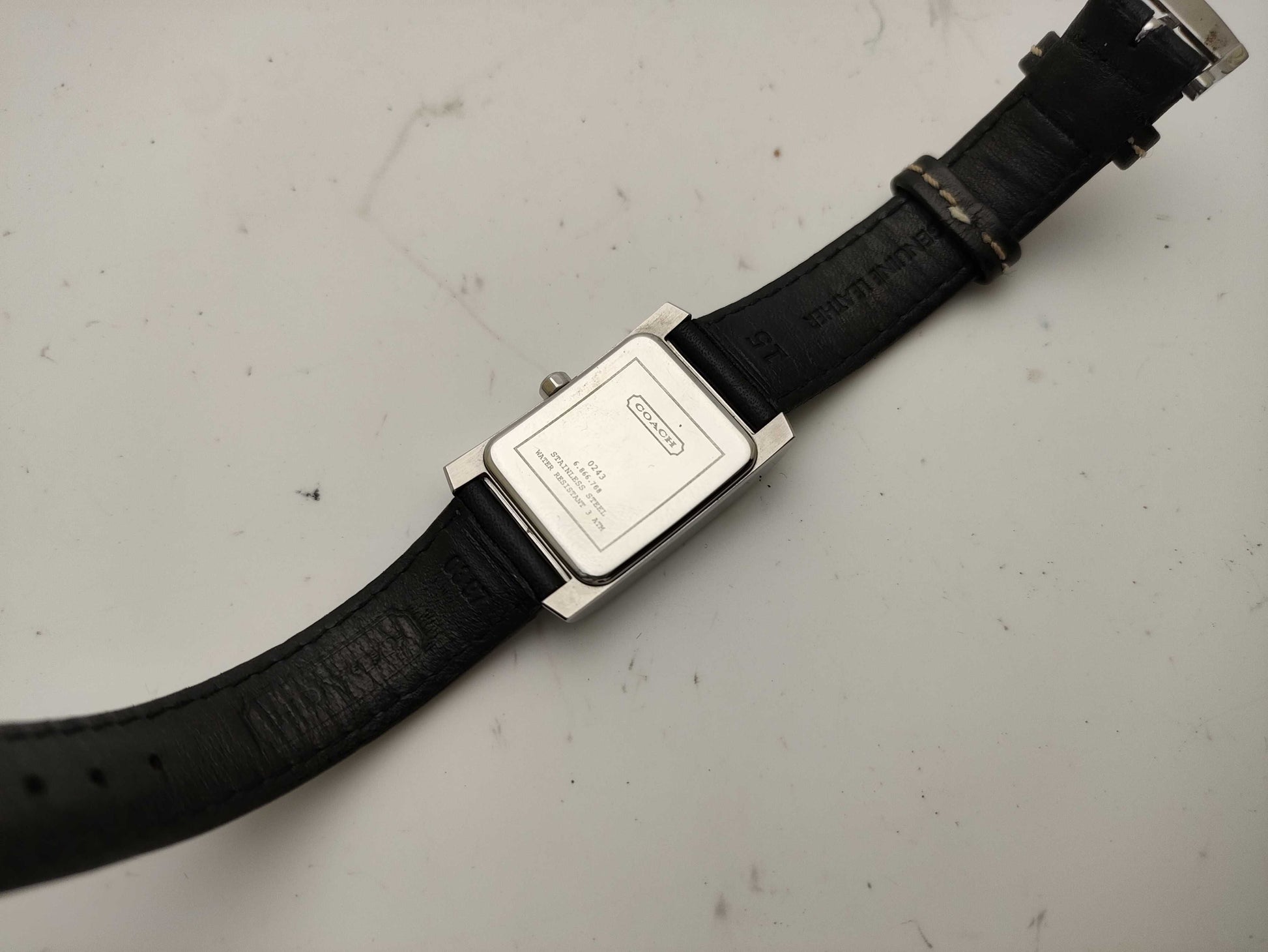 COACH COACH Square Date Pair Watch 0242/0243 Watch Summary Watch Summary 