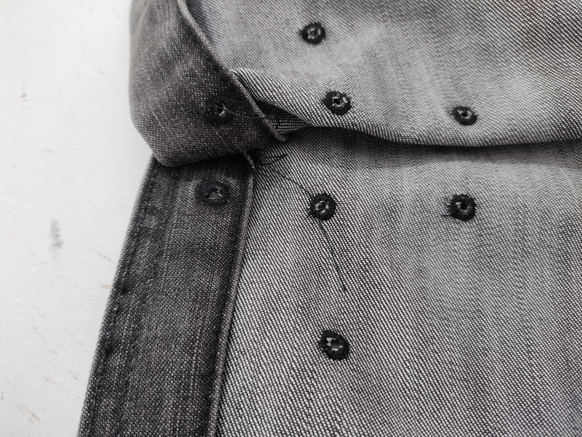ISSEY MIYAKE denim skirt