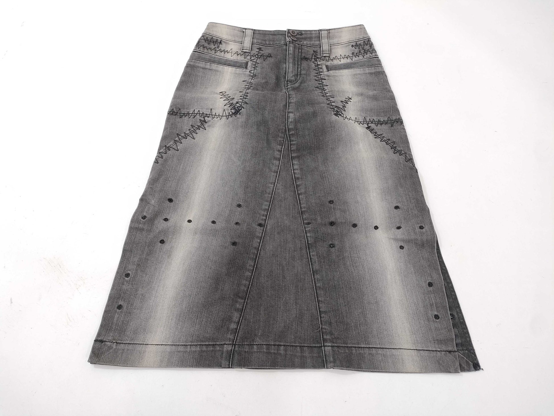 ISSEY MIYAKE denim skirt