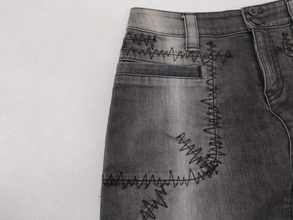 ISSEY MIYAKE denim skirt