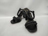 Black rope sandals