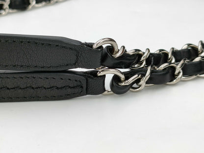 CHANEL Deca Coco 2-way Chain Tote Denim Tote Bag