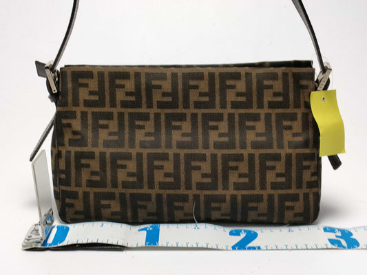 FENDI Zucca pattern Mamma hardware Baguette one-shoulder bag shoulder bag