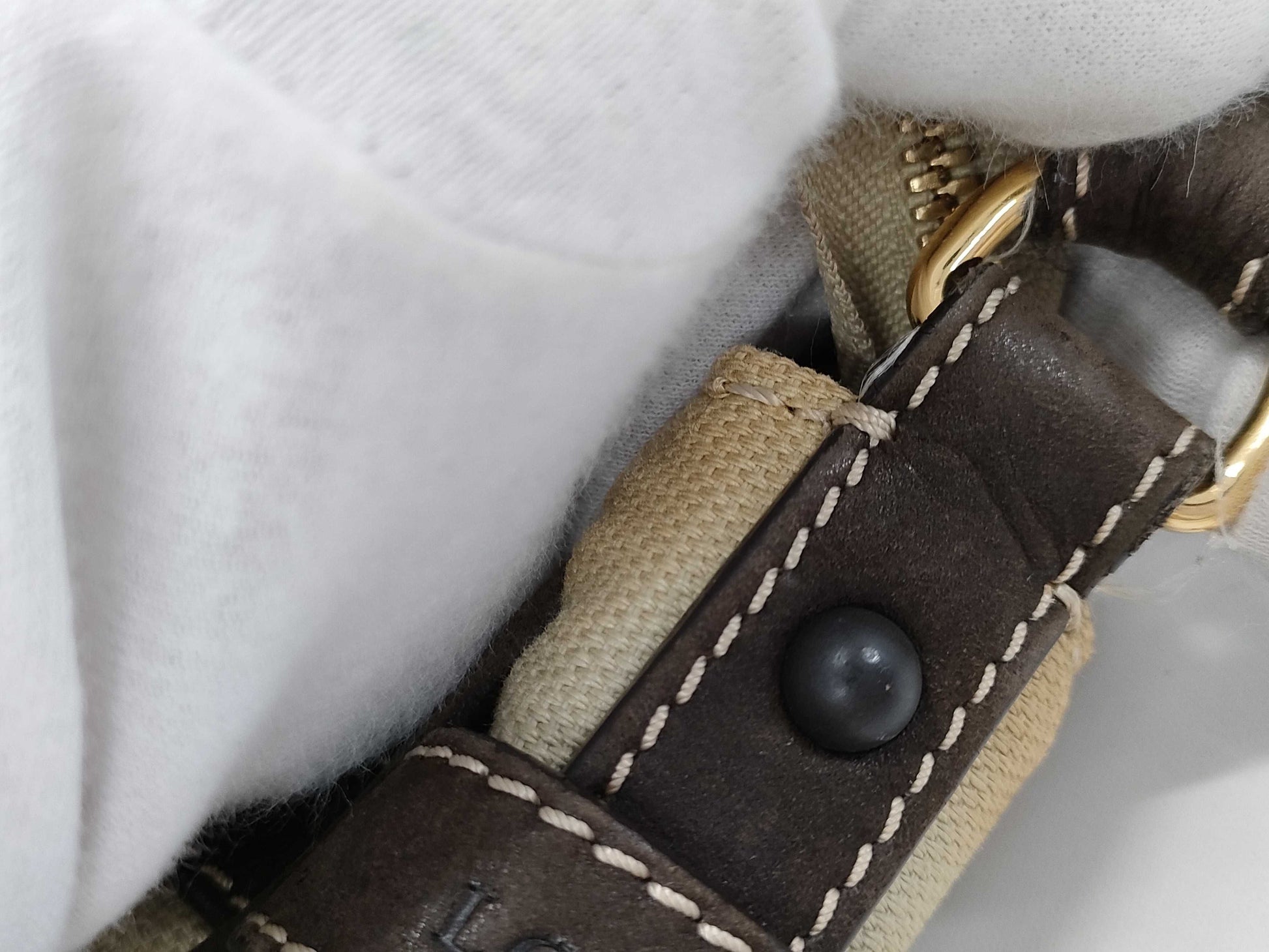 LOEWE Canvas Tote Shoulder Bag