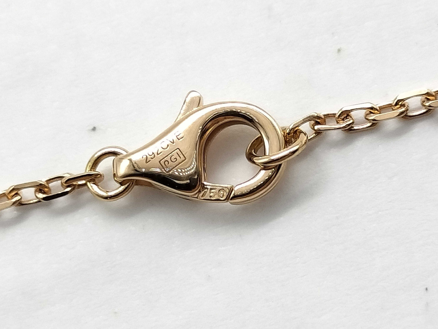 Cartier Love Circle Diamond Necklace in PG and Au750, 5.7g 