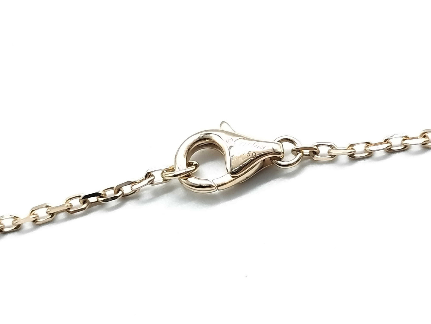 Cartier Love Circle Diamond Necklace in PG and Au750, 5.8g 
