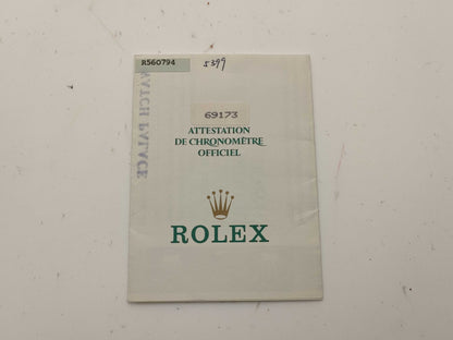 ROLEX Paper Gallery 69173 Other Accessories