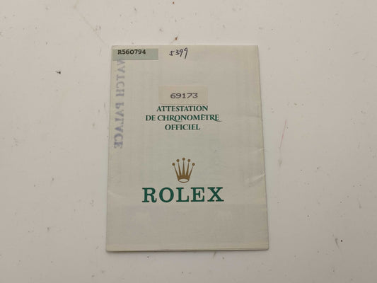 ROLEX Paper Gallery 69173 Other Accessories