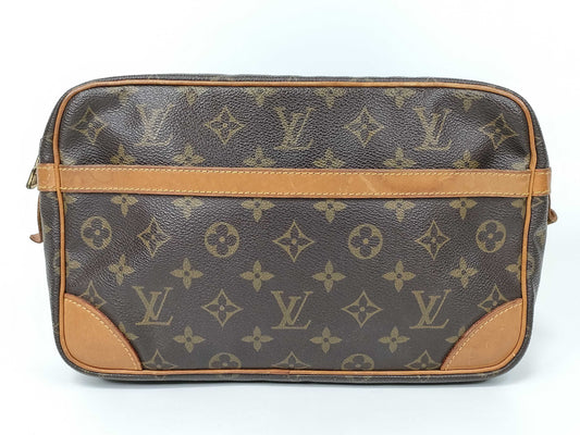 LOUIS VUITTON Monogram Compiègne 28 Second Bag