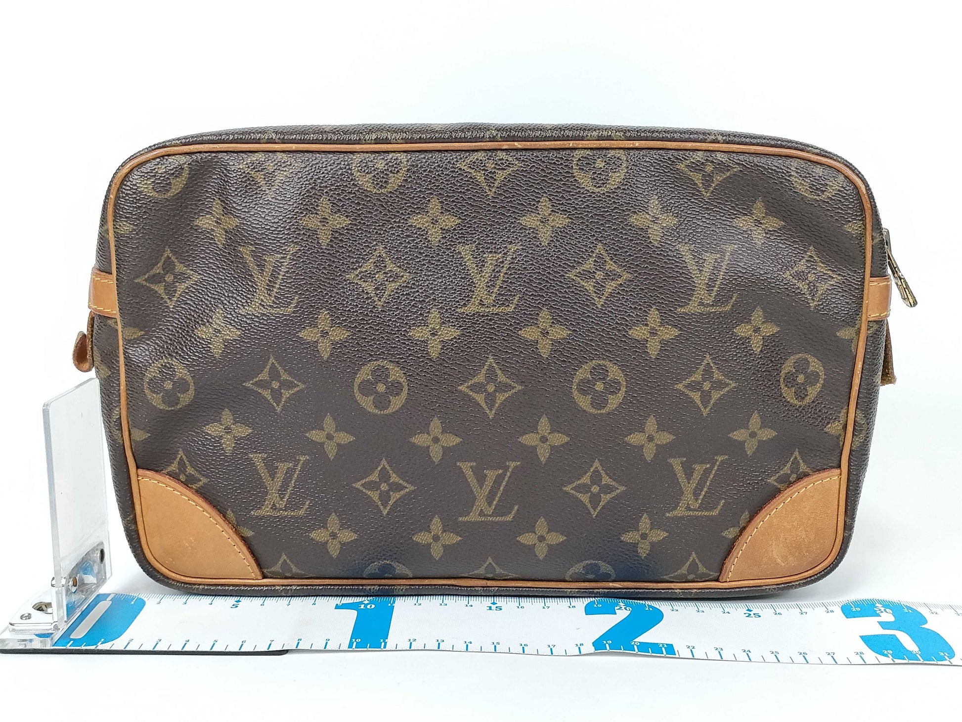 LOUIS VUITTON Monogram Compiègne 28 Second Bag
