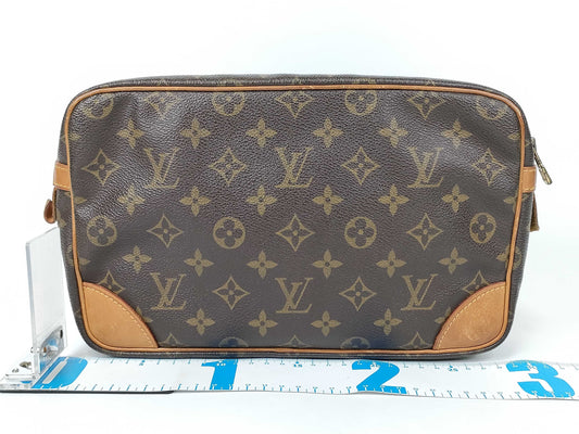 LOUIS VUITTON Monogram Compiègne 28 Second Bag