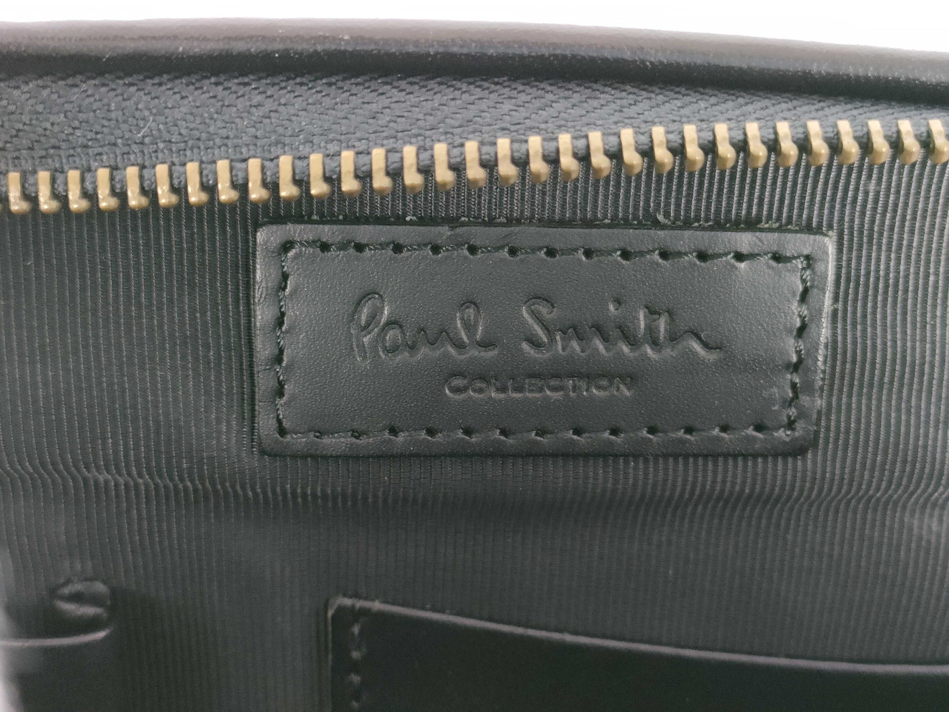 Salvatore Ferragamo/Paul Smith Leather Second Bag Set Second Bag