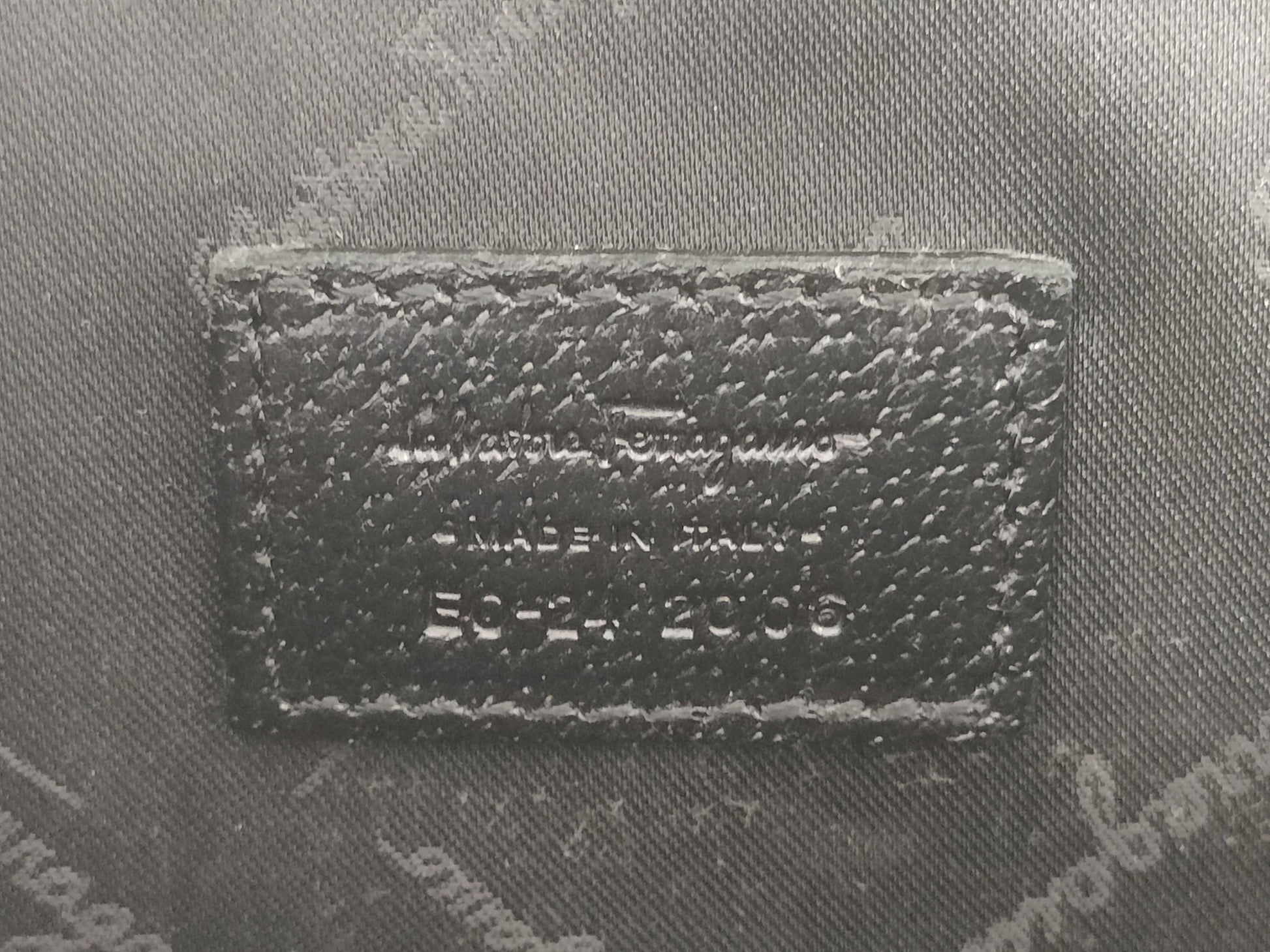 Salvatore Ferragamo/Paul Smith Leather Second Bag Set Second Bag