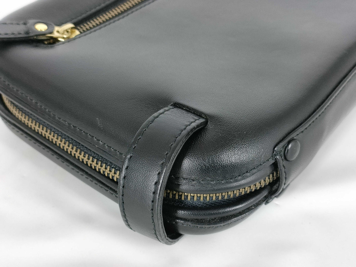Salvatore Ferragamo/Paul Smith Leather Second Bag Set Second Bag