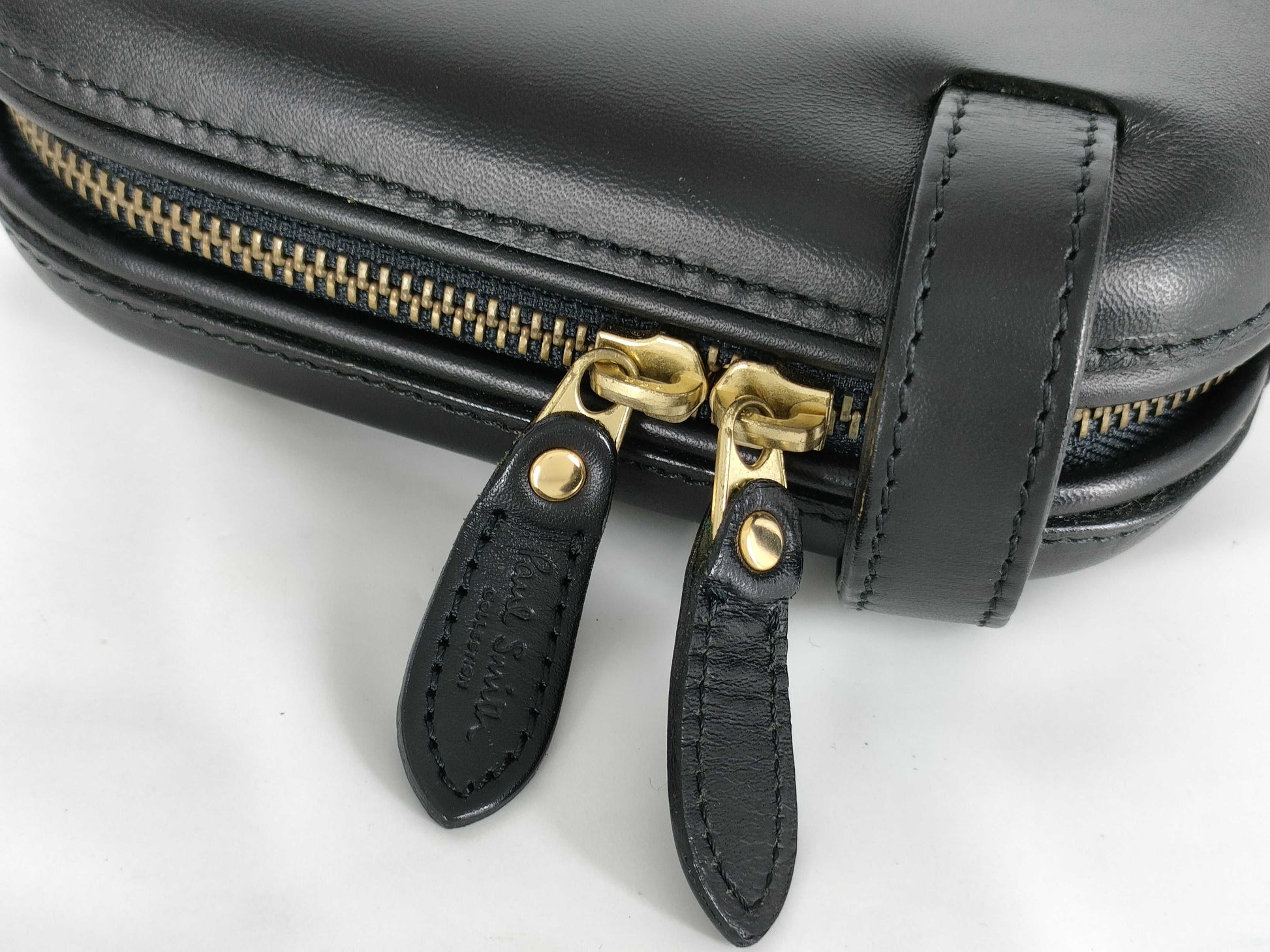 Salvatore Ferragamo/Paul Smith Leather Second Bag Set Second Bag