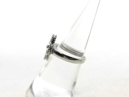 Van Cleef&Arpels Vintage Alhambra #50 Diamond WG Au750 6.3g Ring 