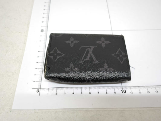(10463_0008) LOUIS VUITTON Monogram Eclipse Discovery Compact M67630/Monogram Coin Coin Case