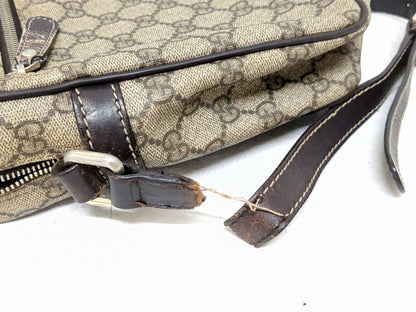 (10463_0052) GUCCI GG Supreme Jimmy Choo Shoulder 2 Pieces Shoulder Bag