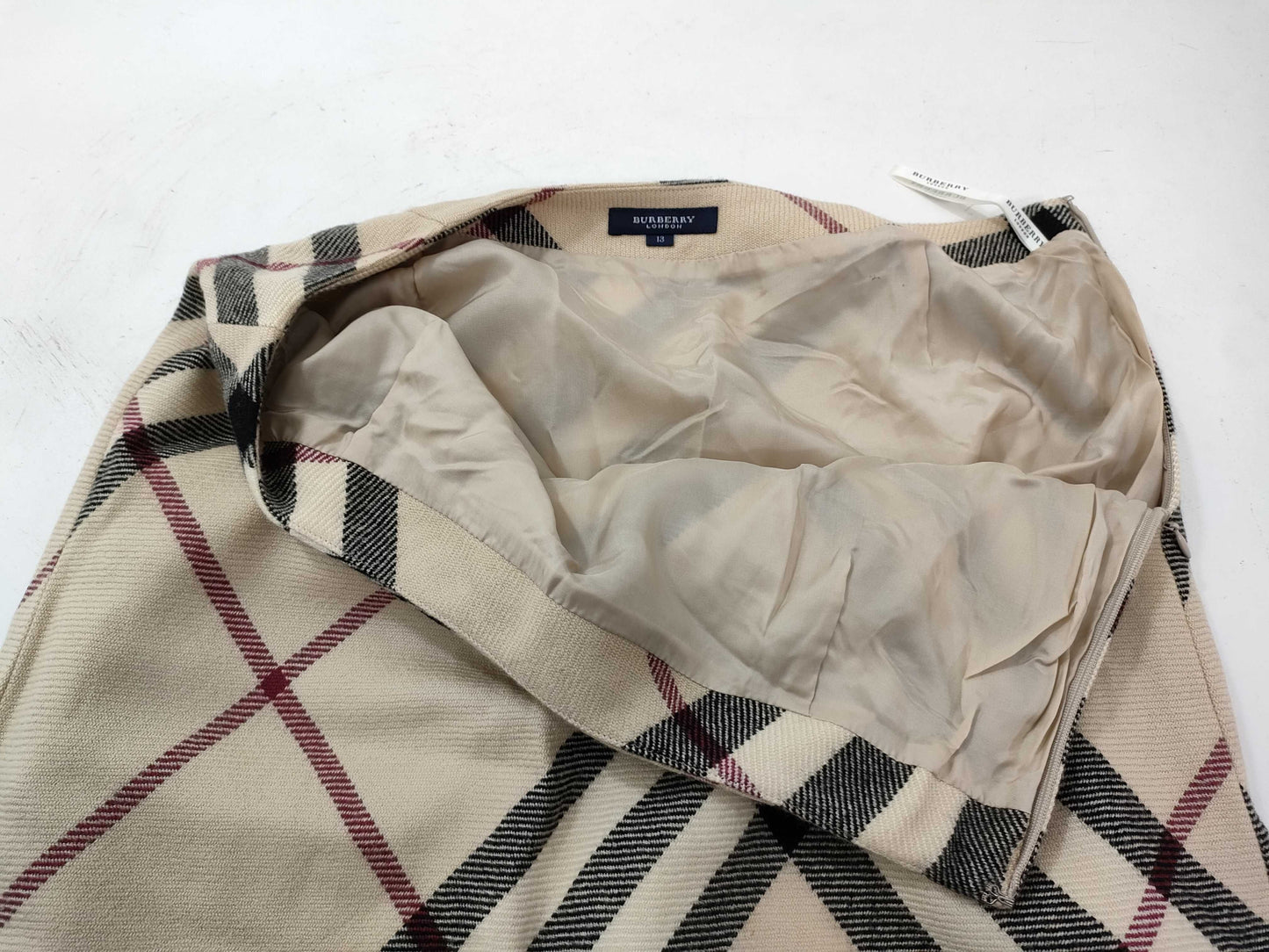 BURBERRY Nova Check Skirt Skirt