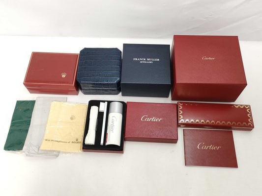 Cartier Rolex/Franck Muller etc. Box Box 
