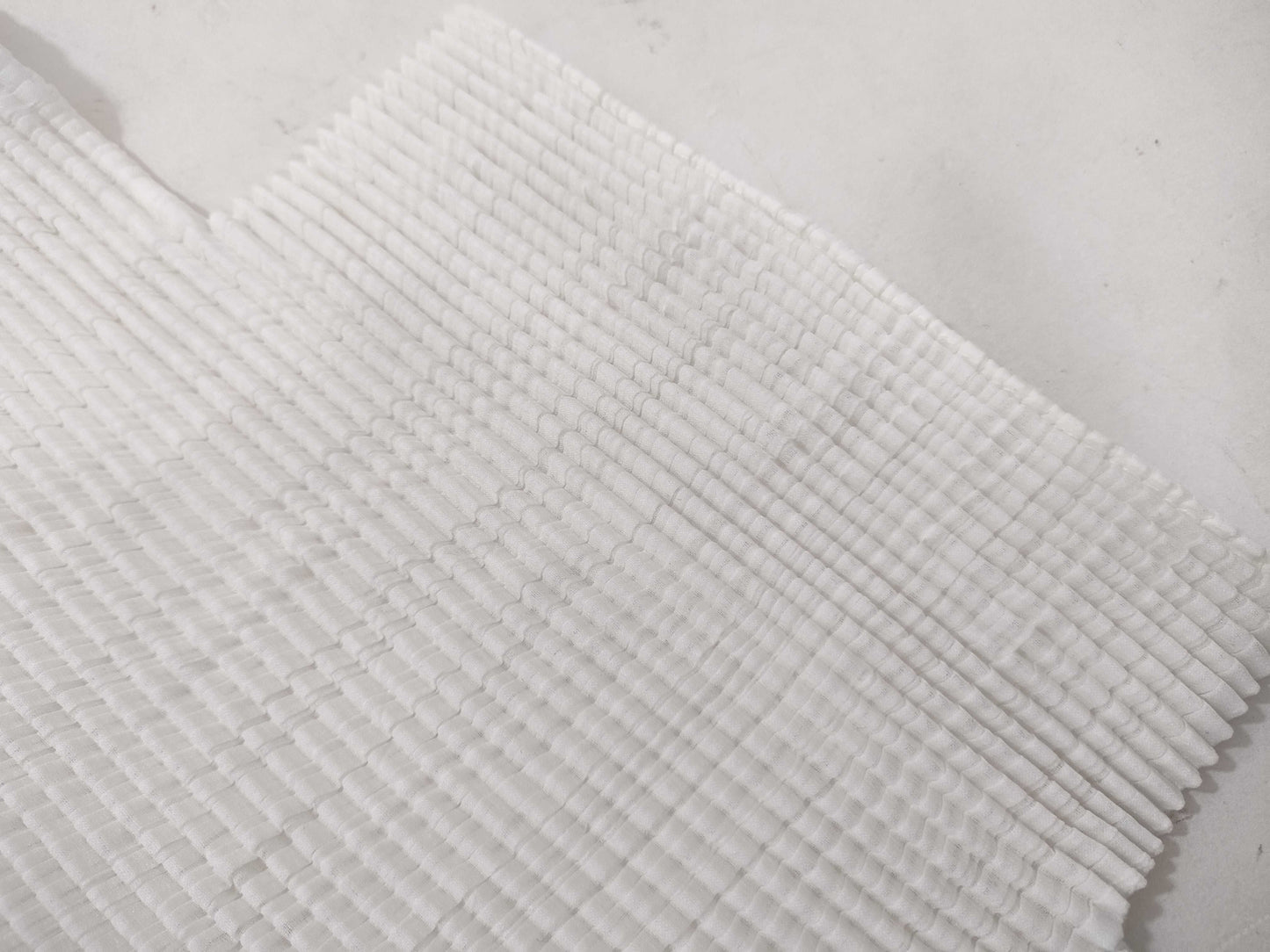 ISSEY MIYAKE cut and sew white top