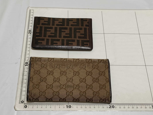 FENDI Gucci Wallet 2 Pieces Wallet