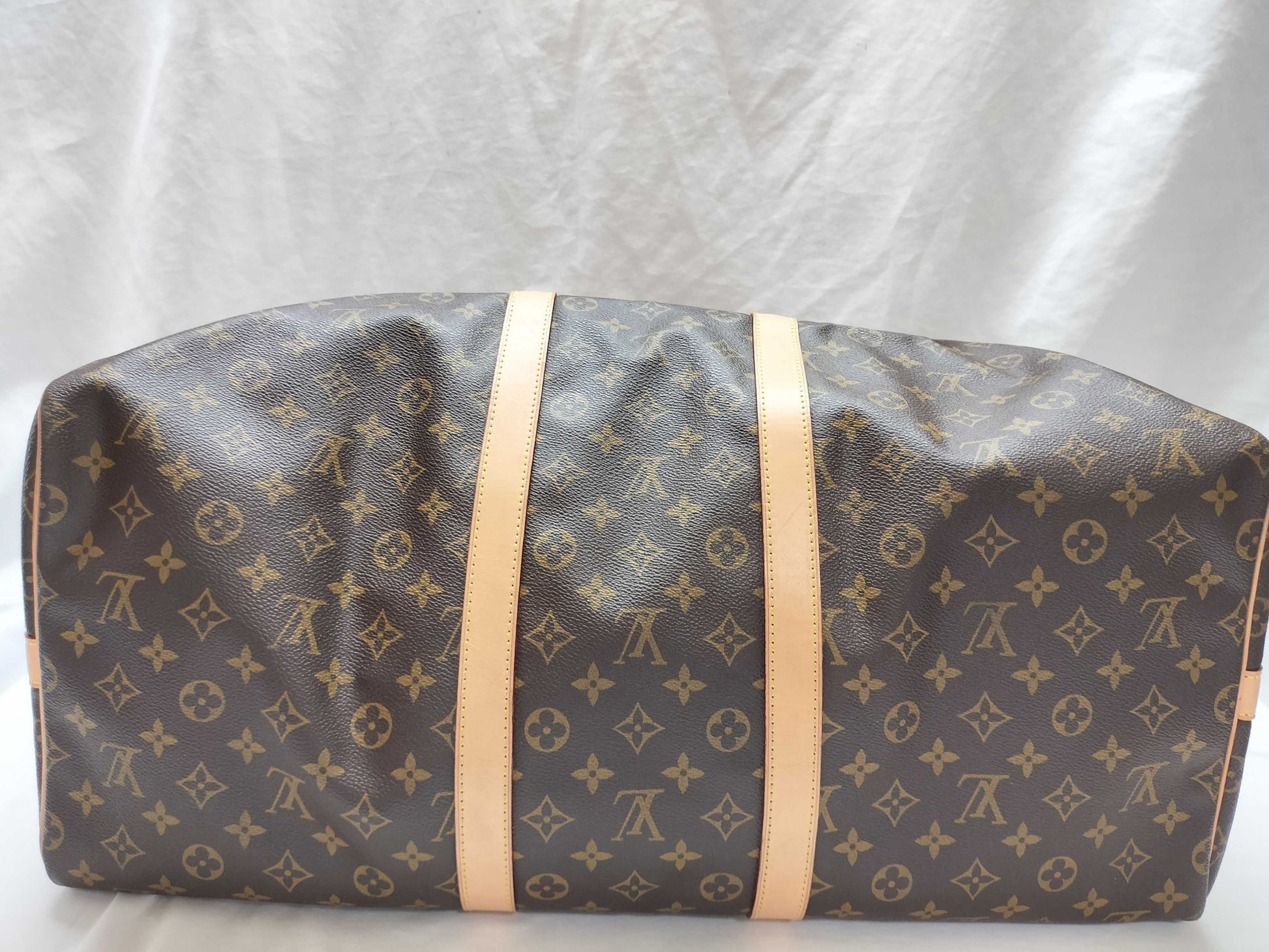 LOUIS VUITTON Monogram M41414 Keepall Bandouliere 55 Boston Bag