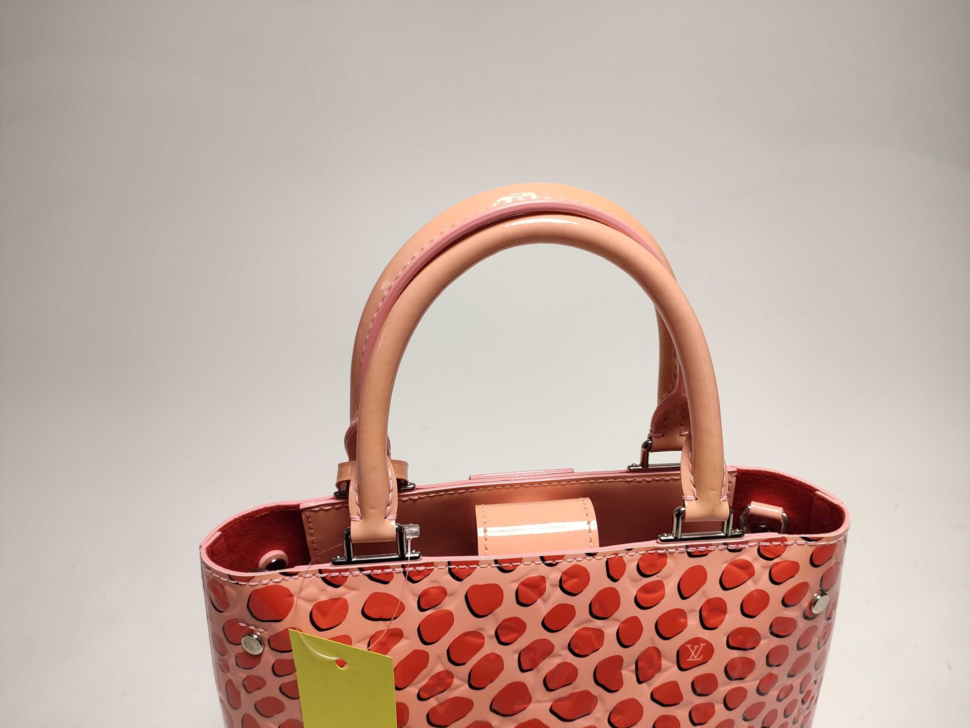 LOUIS VUITTON Vernis Jungle Dot/Open Tote/Yayoi Kusama Handbag