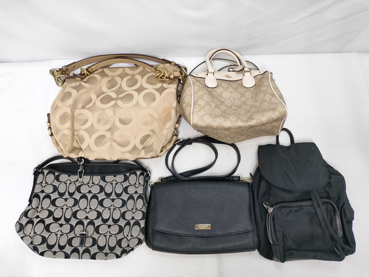 COACH Signature Shoulder Bag Set 