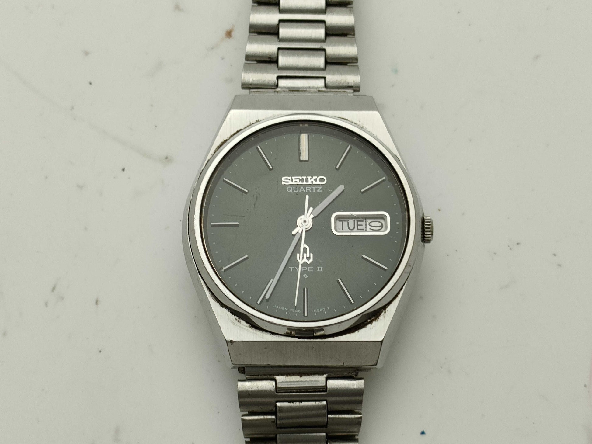 SEIKO TYPE II 7546-8230 Unused Boys' Watch