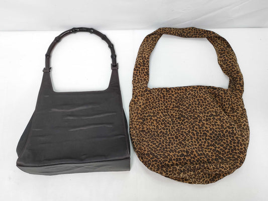 GUCCI/Bottega Veneta Nylon Handbag Set 