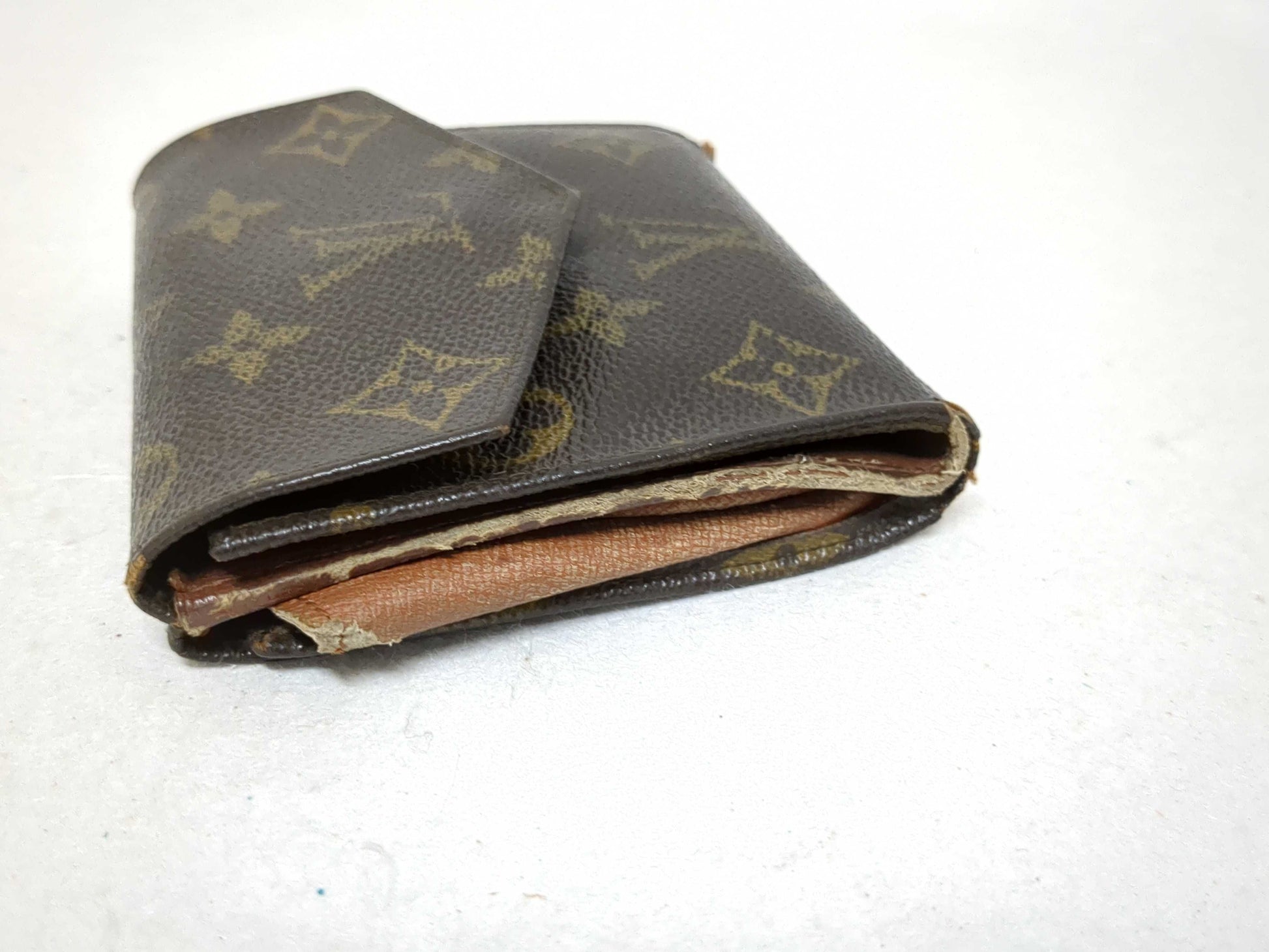 (10463_0010) LOUIS VUITTON Monogram W Hook/Compact Zip Folding Wallet Set of 2 Wallets