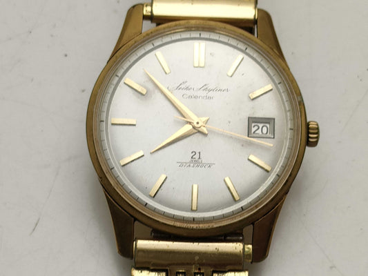 SEIKO Skyliner Calendar 21 Jewels DiaShock J15019 Men's Watch
