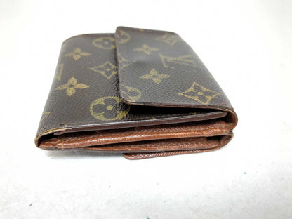 (10463_0011) LOUIS VUITTON Monogram Wallet*Key Case 3 Pieces Key Case / Key Chain