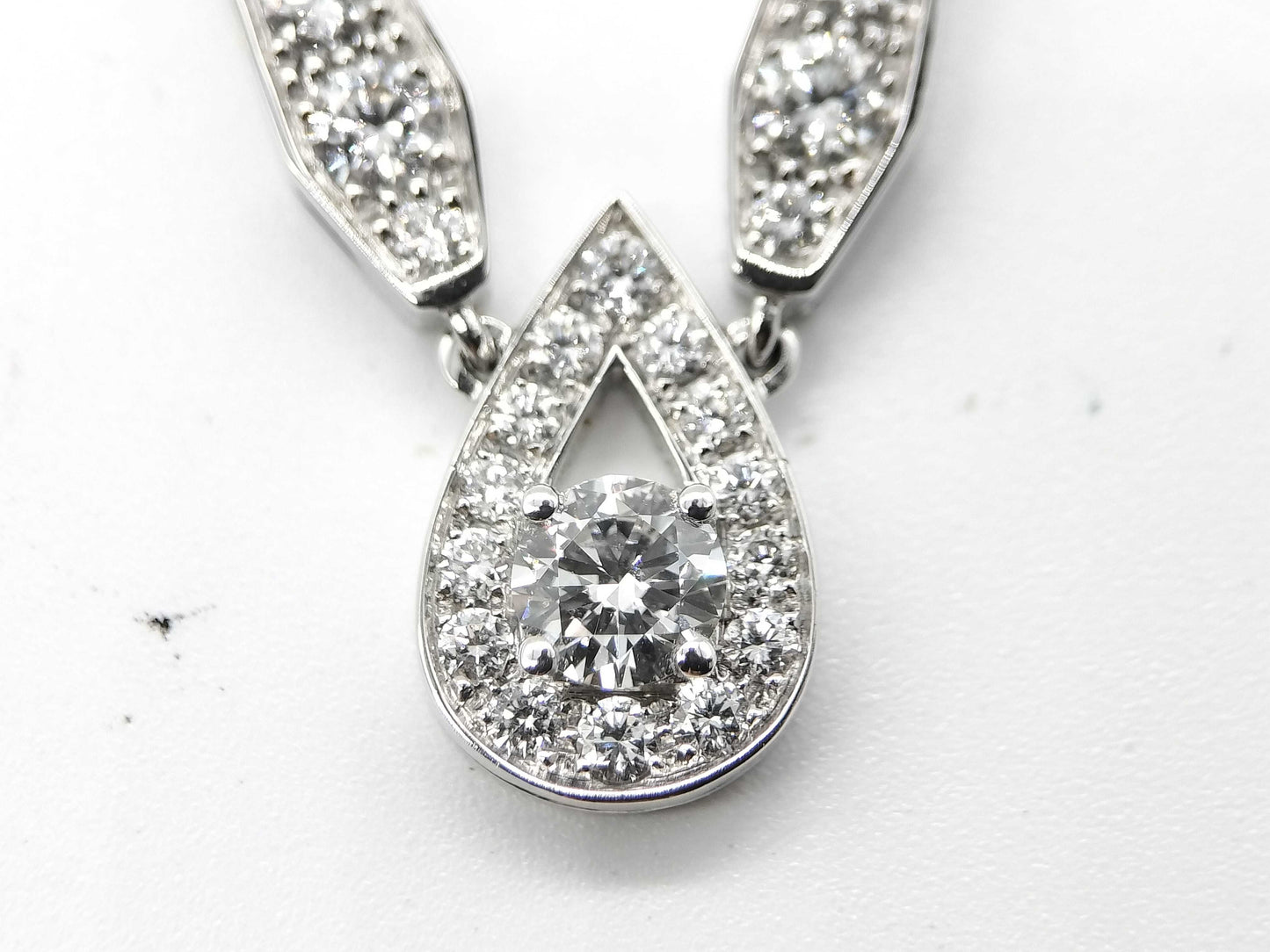 CHAUMET Josephine Diamond WG Au750 7.1g Necklace