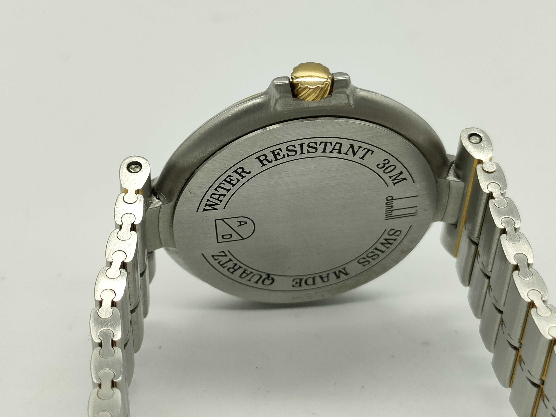 Dunhill Millennium 38423 Quartz White Dial Men's Watch