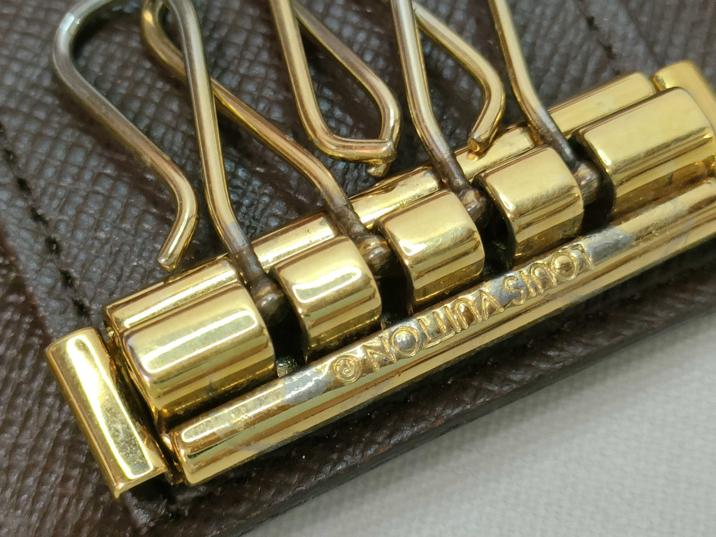 LOUIS VUITTON Monogram Long Wallet Key Case Wallet