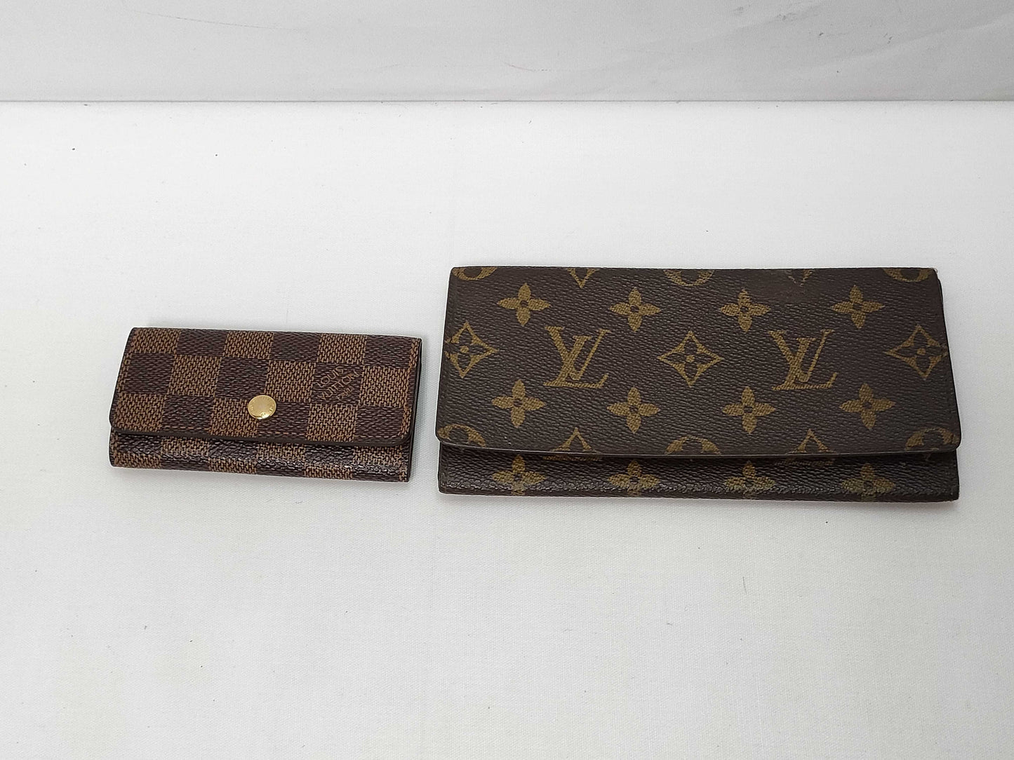 LOUIS VUITTON Monogram Long Wallet Key Case Wallet
