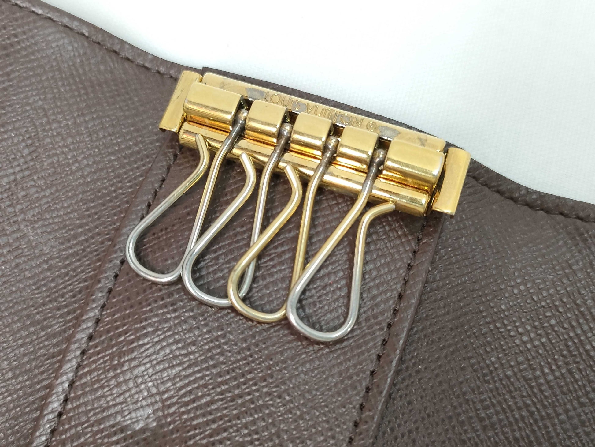LOUIS VUITTON Monogram Long Wallet Key Case Wallet
