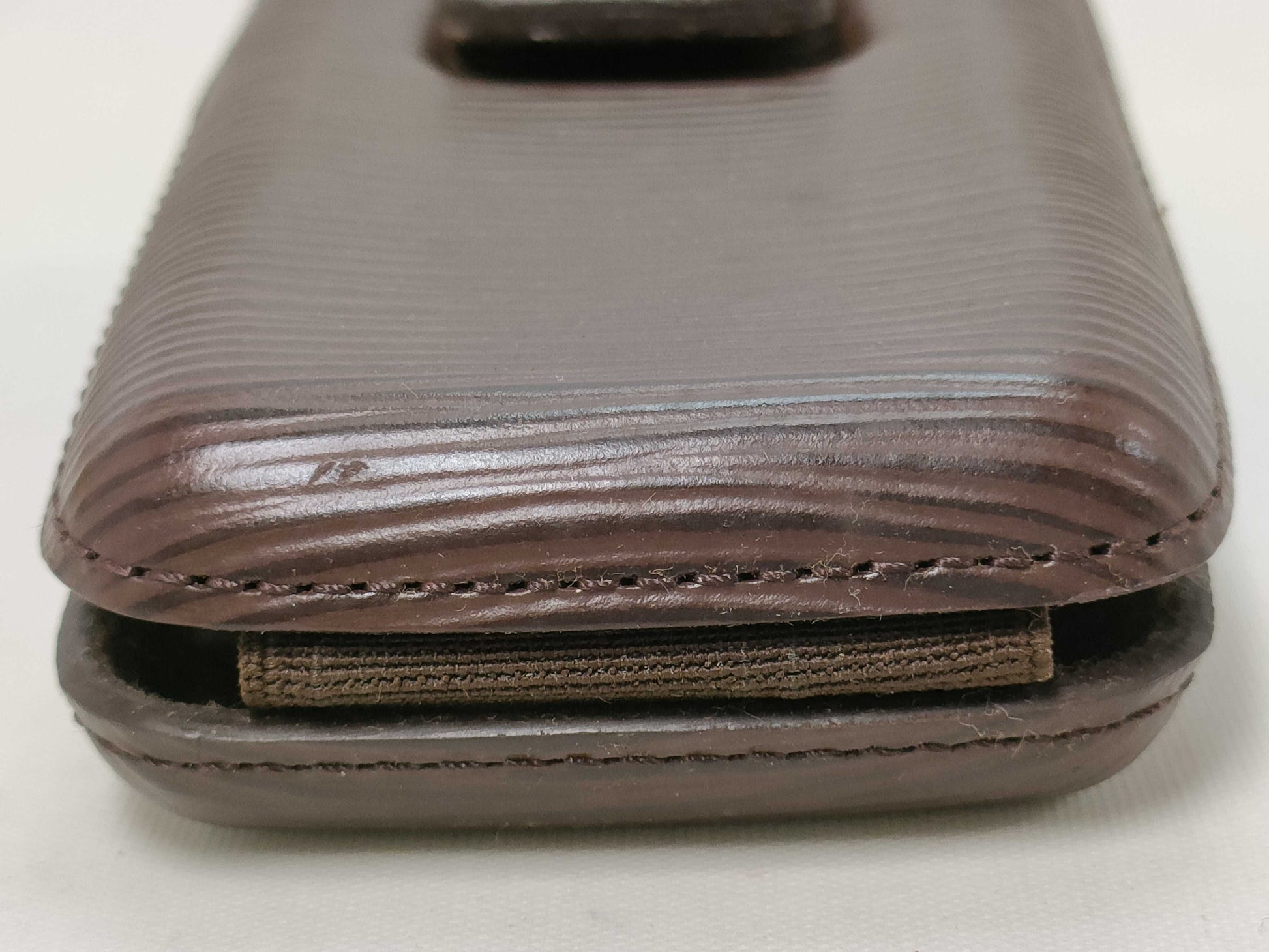 LOUIS VUITTON Epi Leather Wallet, Epi Etui Telephone International Wallet