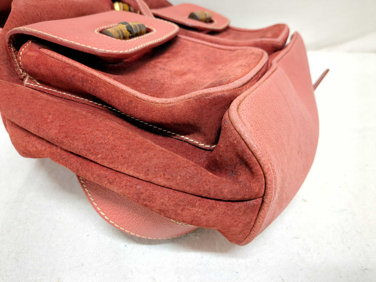 (10463_0063) GUCCI Bamboo Backpack/Suede/003/2058/0016/Prada Nylon Shoulder Bag