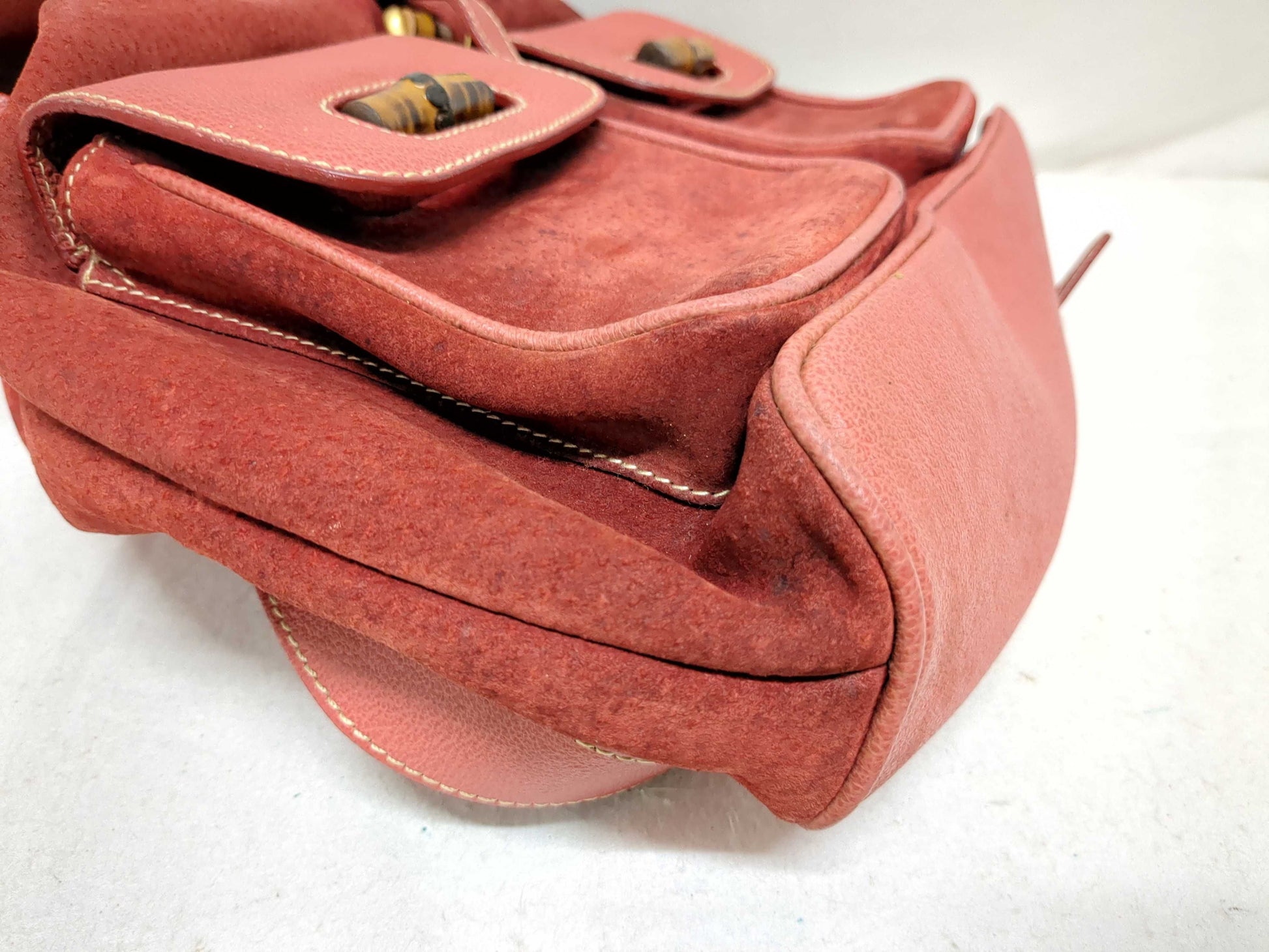 (10463_0063) GUCCI Bamboo Backpack/Suede/003/2058/0016/Prada Nylon Shoulder Bag