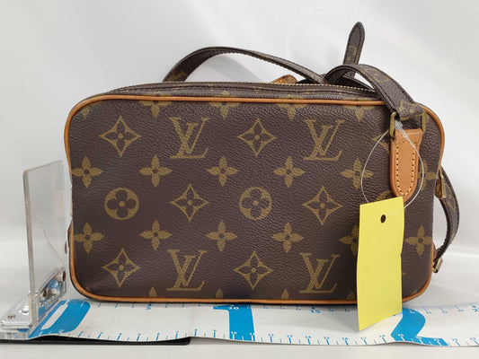 LOUIS VUITTON Monogram M51828 Pochette Marly Bandouliere Shoulder Bag