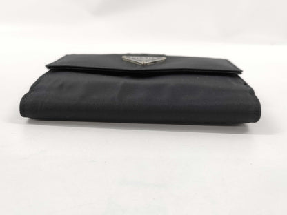 PRADA nylon folding wallet